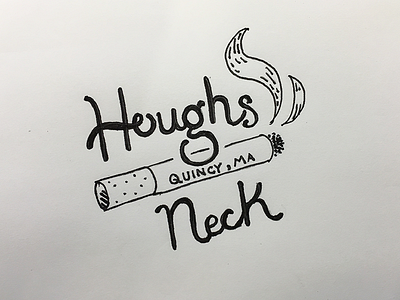 Houghs Neck doodle