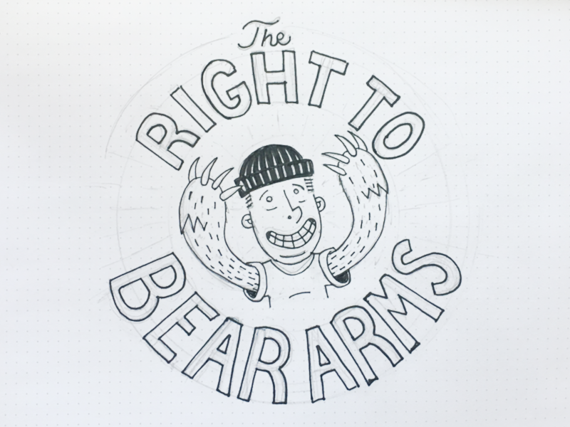 Right to Bear Arms by John on Dribbble