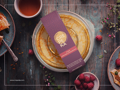 Packaging design for handmade crepes brand identity branding color design logo mockup package design packaging photography photoshop