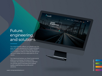 Web design for Grupo Aristaviva