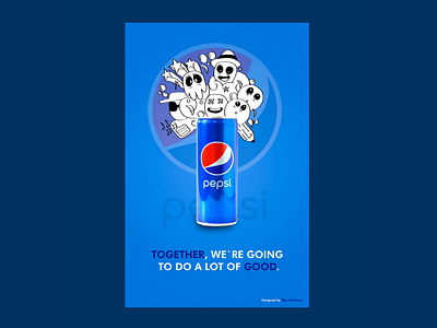 Doodle pepsi diseño