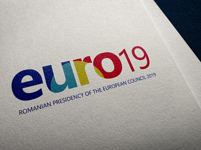 euro19 2019 consiliul council euro europe european logo presedentia presidency romania romaniei tricolor