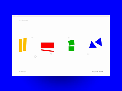 Abstract Menu - On Click abstract animation design hover interactive design menu menu index menubar motion design motion portfolio shapes ui ux web website