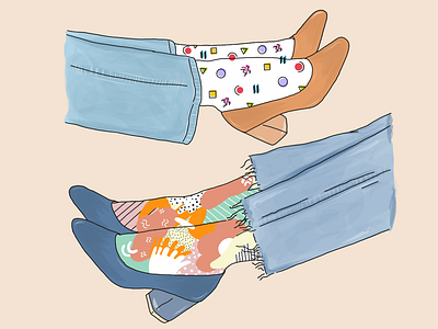 90s sock patterns