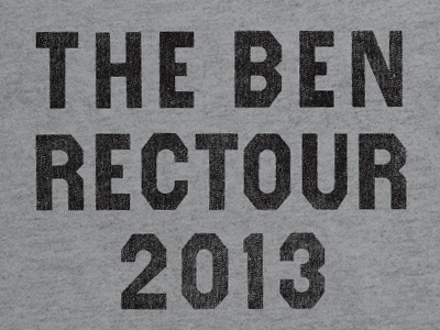 Ben Rector Shirt apparel band ben rector lettering merch music shirt