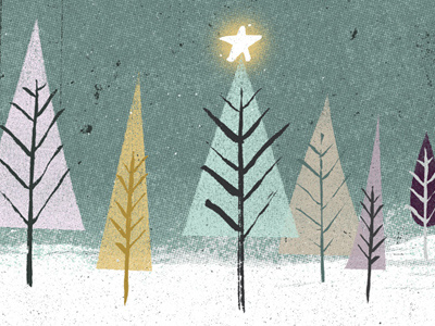 Christmas Album album christmas cover record star texture tree winter