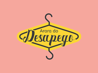 Arara do Desapego branding design illustration logo vector