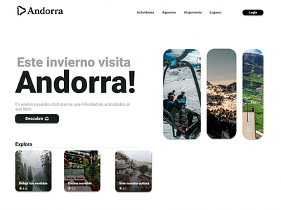 City Landing Concept - Andorra