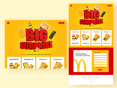 McDonald's | bigsurprise.do branding ui web
