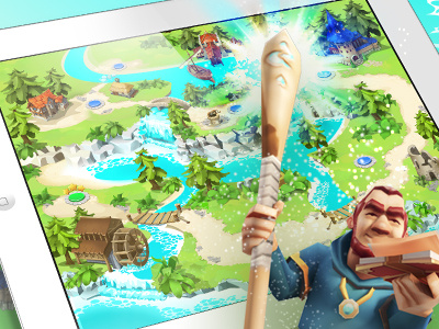 Game map concept art character concept game ios map monk