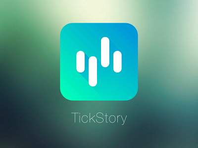 TickStory app branding flat logo