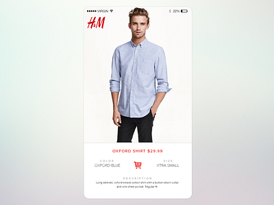 H&M App app ecommerce fashion shop