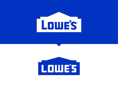 Logos Reworked 2 blue home improvement logo lowes tools vector