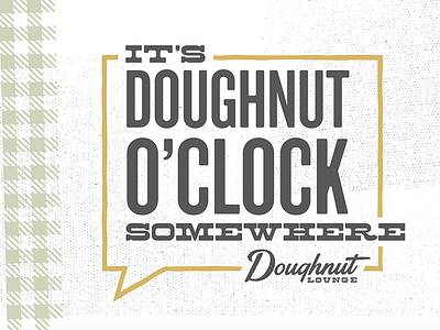 Doughnut Lounge Branding