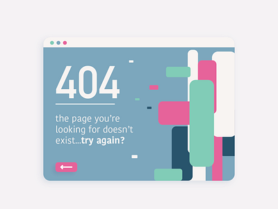 404 Error: Dribbble Rebound