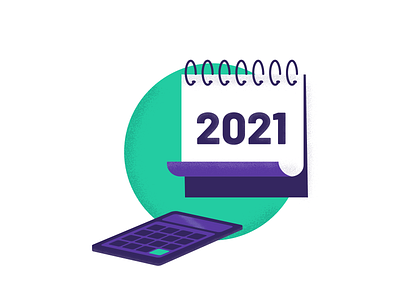 Budgeting for 2021 2021 budgeting calculation calculator calendar featured image green illustration purple webinar