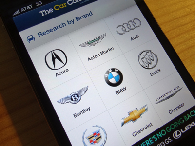 Dashboard - TCC WIP automotive cars ios iphone mobile