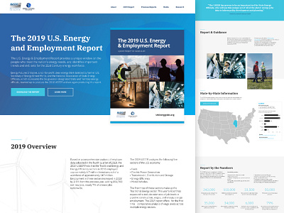 U.S. Energy Jobs Website efi energy naseo web design website