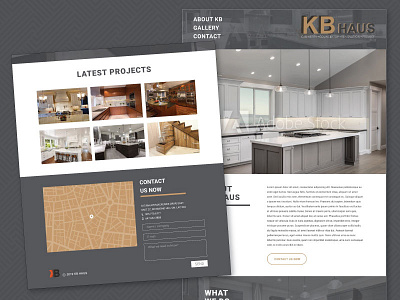 KBhaus Website design graphic design web design