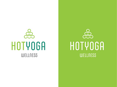 Hot Yoga Wellness | Logo Redesign branding design graphic design logo typography vector