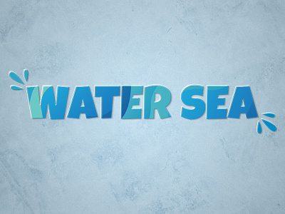 Water Sea Text Effect Template 3d bold character effect font font effect font style letter ocean psd sea style text text effect text style typeface typeset typo typography water