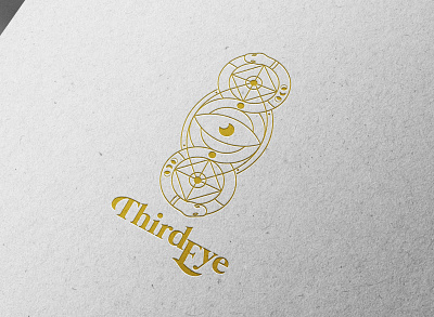 Third Eye Logo Design branding design flat graphic design