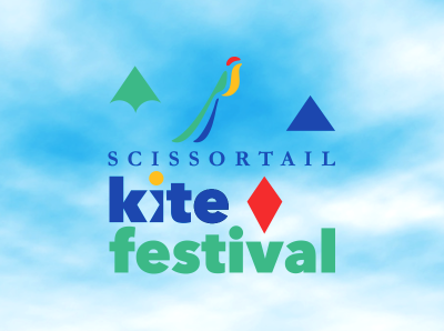 Scissortail Kite Festival branding event festival kite festival logo okc oklahoma park public park scissortail