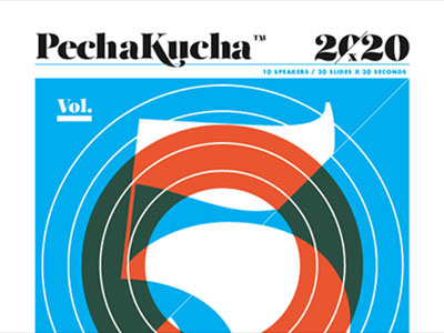 PechaKucha oklahoma pechakucha poster tulsa typography