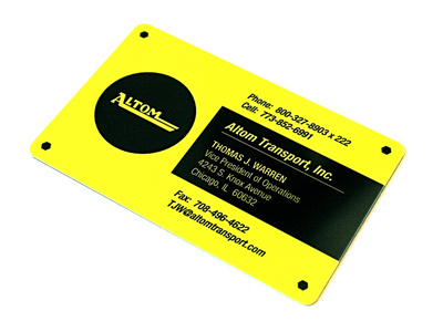 Altom Plastic Card