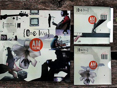 AM Theme Promo music music video other lives packaging poster promo typography