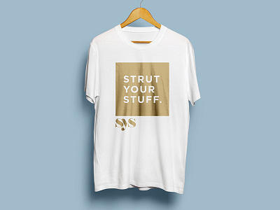 Strut Your Stuff apparel branding clothing clothing line fashion fashion branding identity logo strut
