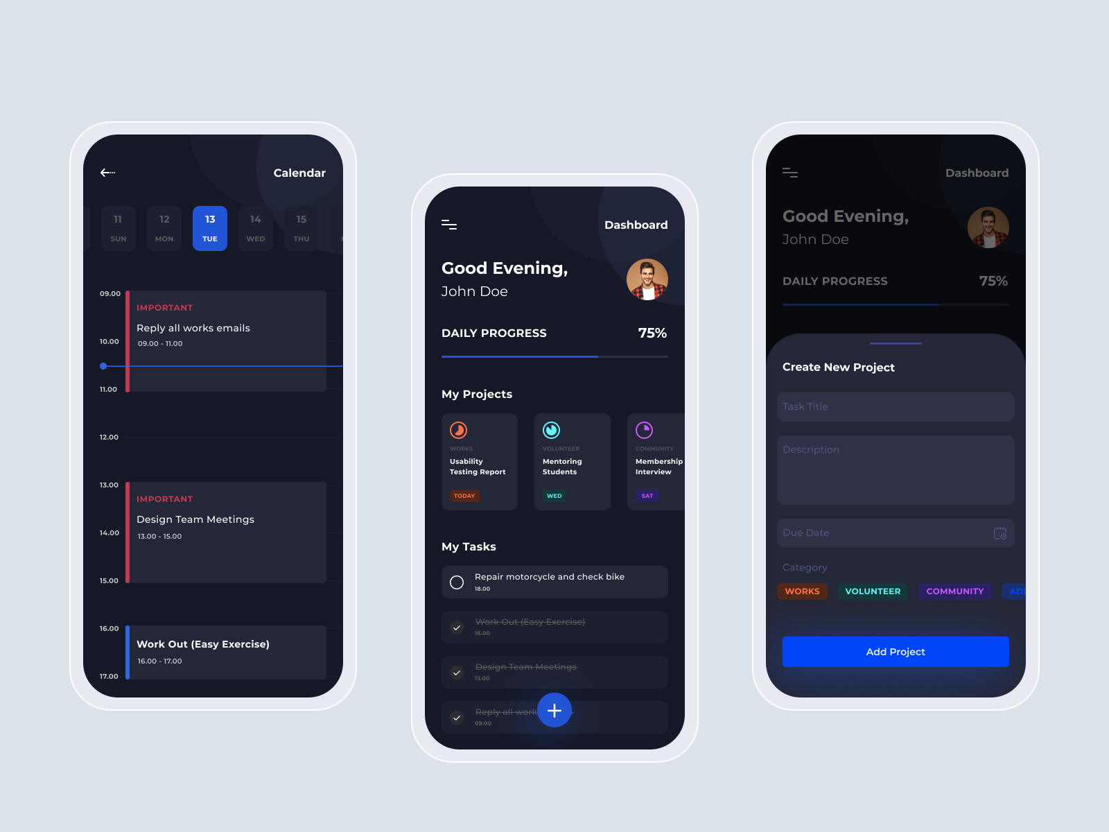 To Do List App Exploration by Reza Rahmawan on Dribbble