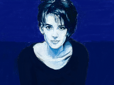 Winona Ryder (Blue skin)