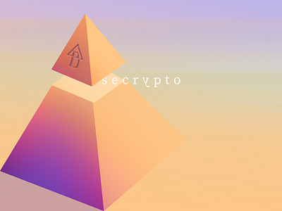 pyramid illustration landscape logo pyramid