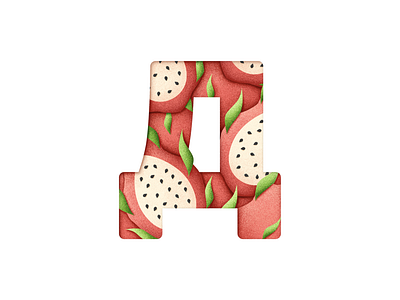 Cyrillic alphabet 5/33 alphabet cyrilllic design dragon fruit font food fruit grain texture grit illustration texture vector