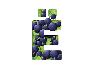 Cyrillic alphabet 7/33 alphabet berry black currant cyrillic cyrillic alphabet design grain texture grit illustration texture vector