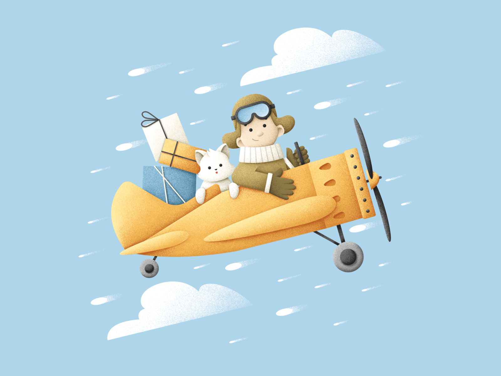 Polar pilot by Natasha Krivonosova on Dribbble