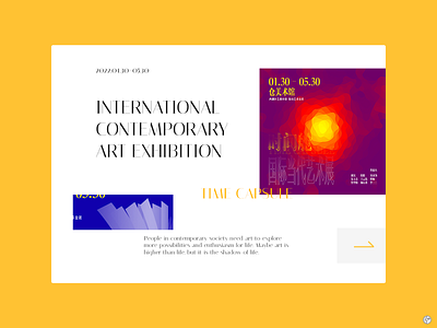 Daily UI #35 Blog Post art blog blogpost dailyui design international show ui