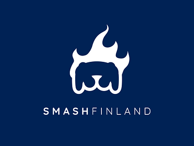 Smash Finland Logo branding esports gaming logo