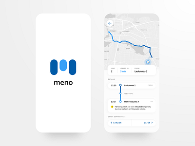 Location Tracker daily ui map mobile public transport