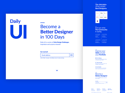 Redesign daily ui web design
