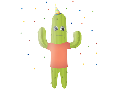 sad party cactus