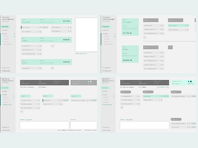 perfect project management adobe adobe xd board branding clean dashboard design illustration interface minimalism mint ui ui design uiux user interface ux ux design ux designer ux ui design