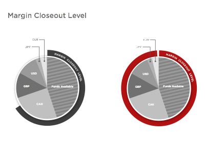 Margin Closeout Wireframe allocation application chart currency finance forex interaction planning product ux wireframe