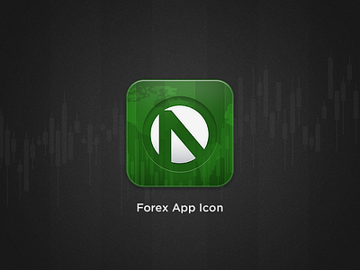 Forex App Icon Design app design financial forex icon ipad iphone