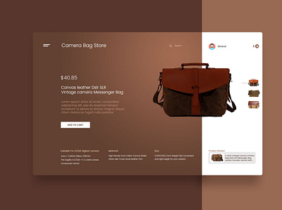 A Good Design For eCommerce Website design ecommerce ecommerce design product page website design