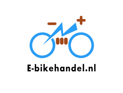 E-Bikehandle Logo flat illustration logo vector