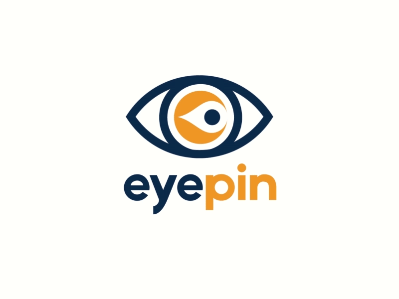 Eyepin Logo 2d after effect animation branding logo motion motion graphics simple