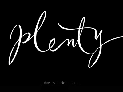 Xxplenty Finish creativelettering letters