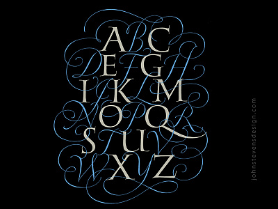 Alphabet design for shirt